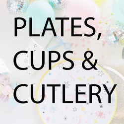 plates, cups and cutlery collection in Dubai