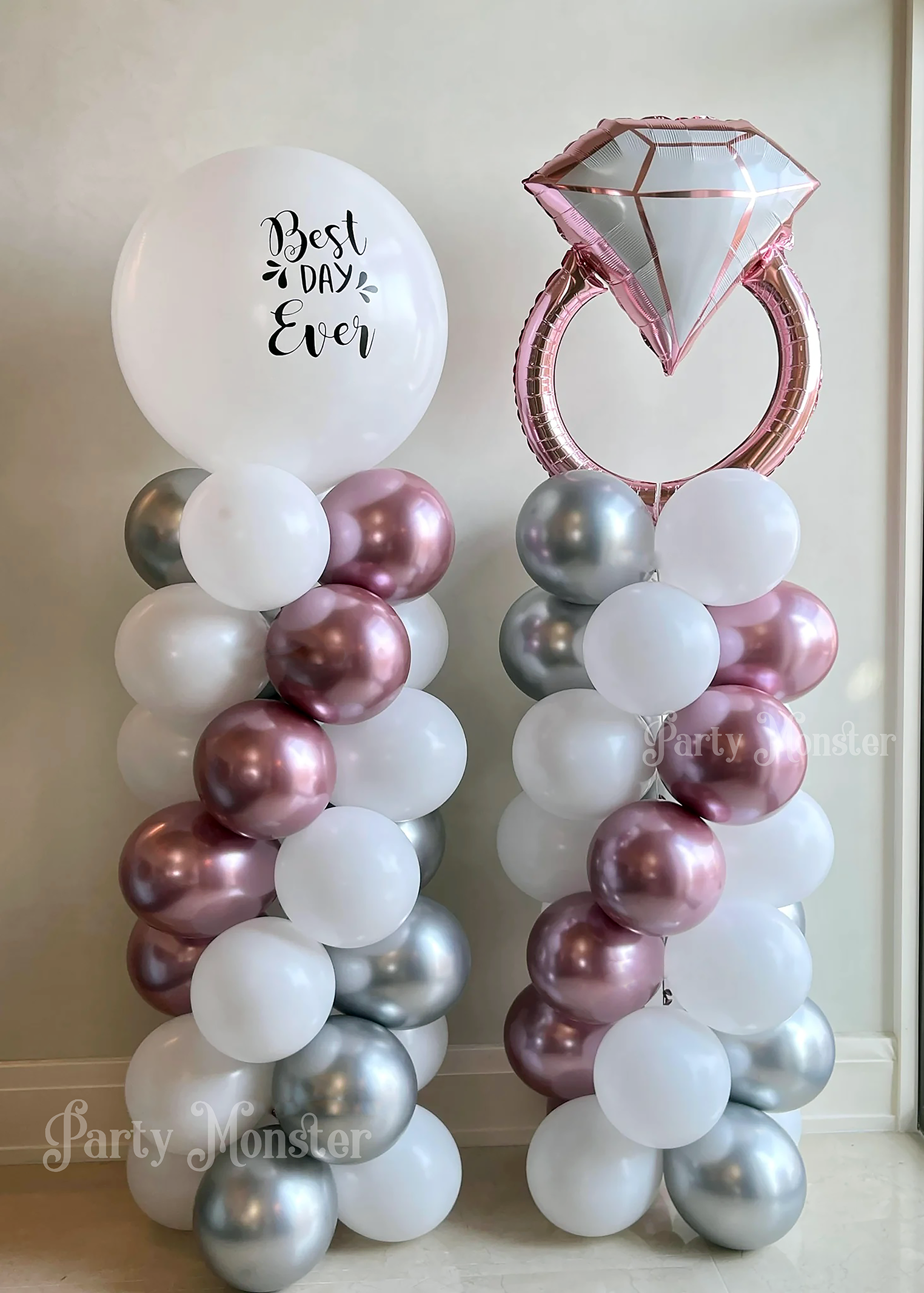 Engagement Balloons Tower!