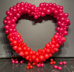 Giant Balloon Heart Frame