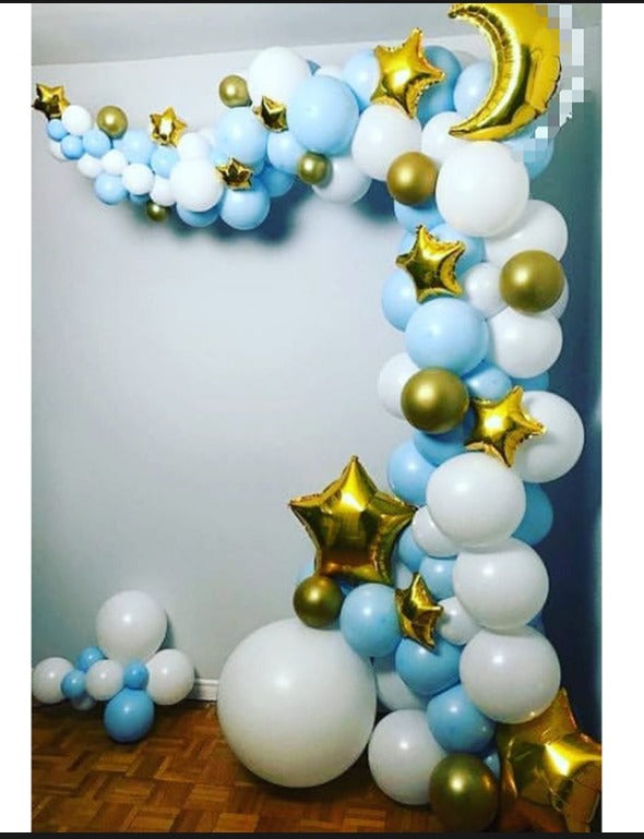 Crescent & Star Organic Balloon Arch in Dubai