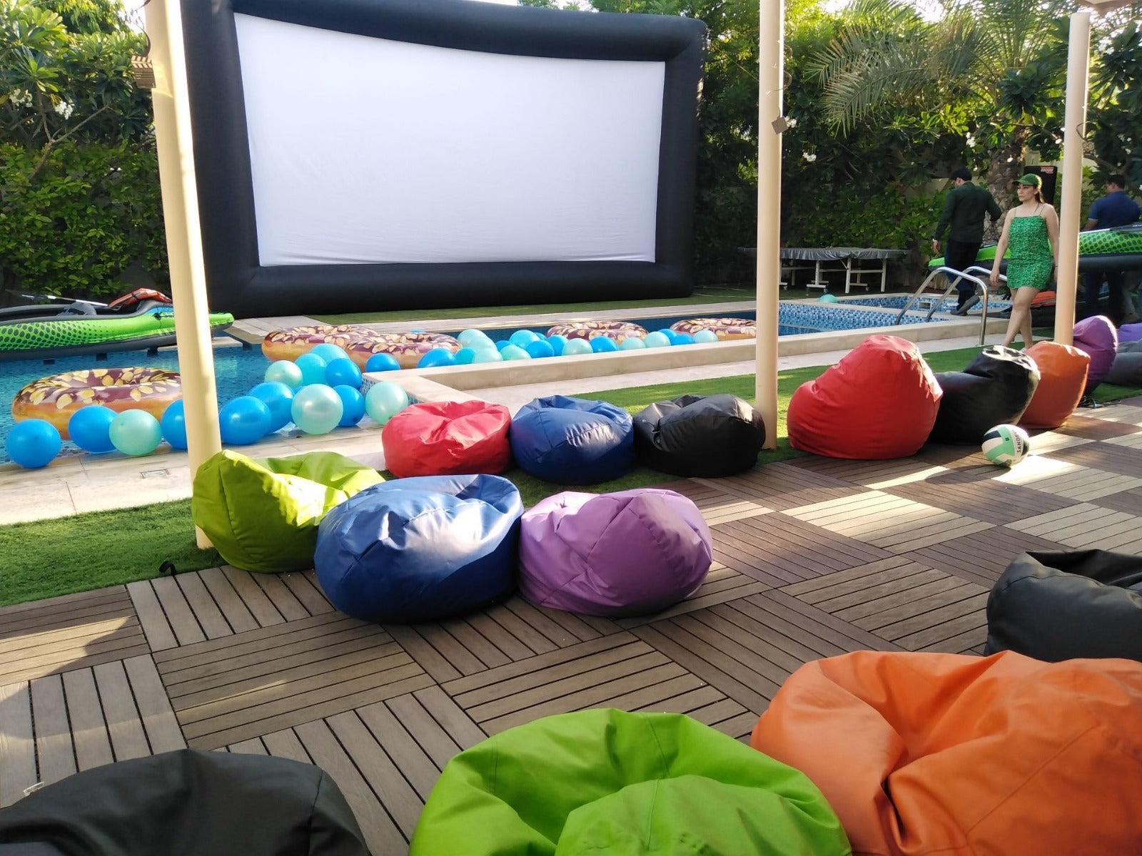 Outdoor Movie Screen Rental in Dubai