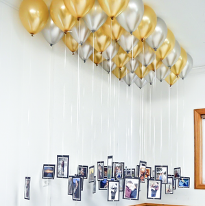 Helium Balloons With Printed Photographs