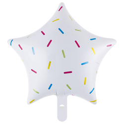 Candy themed star shaped foil balloon for sale online in Dubai