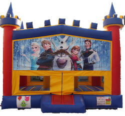 Frozen Bouncy Castle - 4.8m - PartyMonster.ae