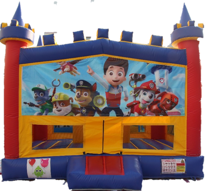 Paw Patrol Bouncy Castle - 4.8m - PartyMonster.ae