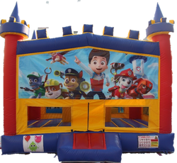 Paw Patrol Bouncy Castle - 4.8m - PartyMonster.ae