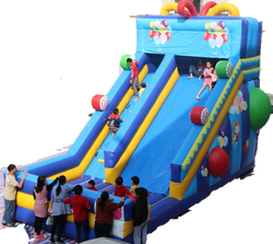 Celebration Inflatable Slide - 8 - PartyMonster.ae