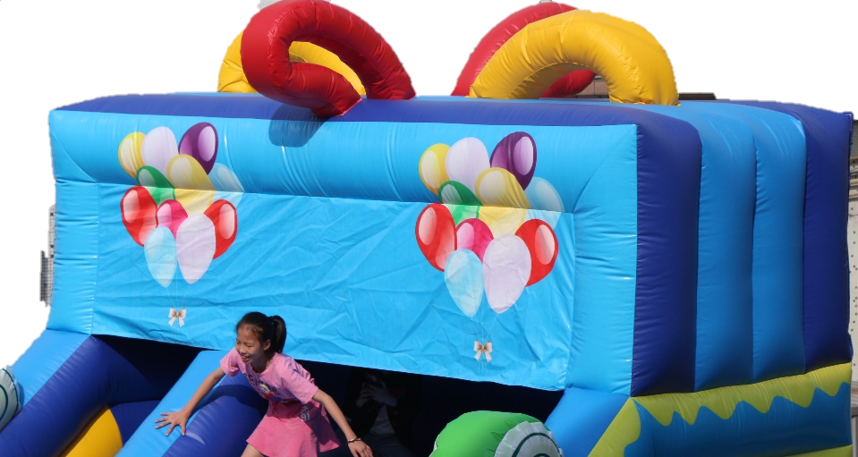 Celebration Inflatable Slide - 8 - PartyMonster.ae