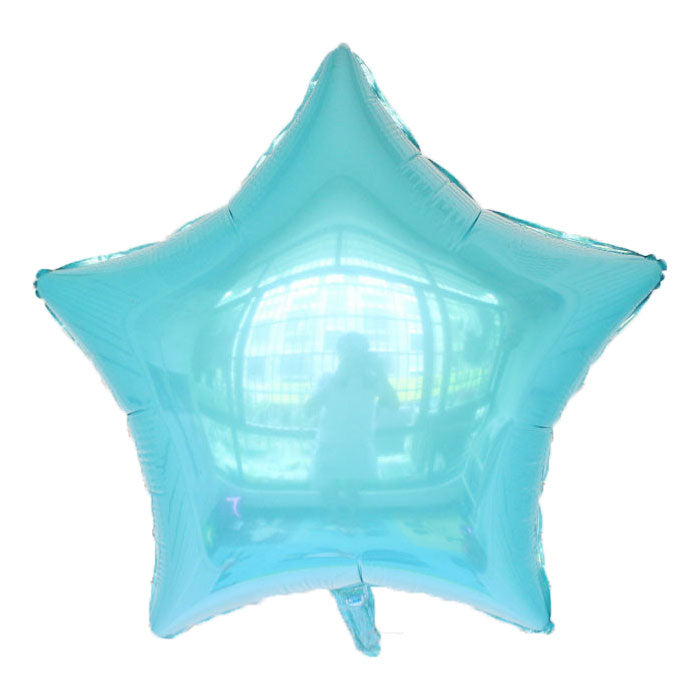 Tiffany Blue Color Star Shaped Balloon - 18