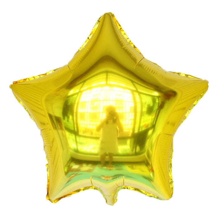 Golden Color Star Shaped Balloon - 18