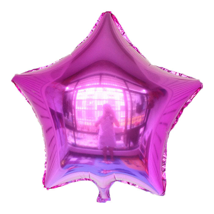 Purple Color Star Shaped Balloon - 18