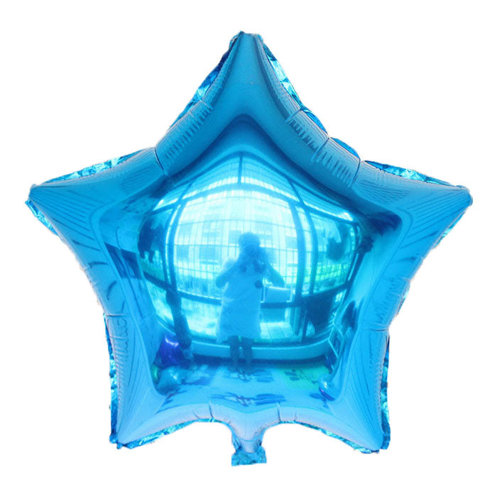 Blue Color Star Shaped Balloon - 18