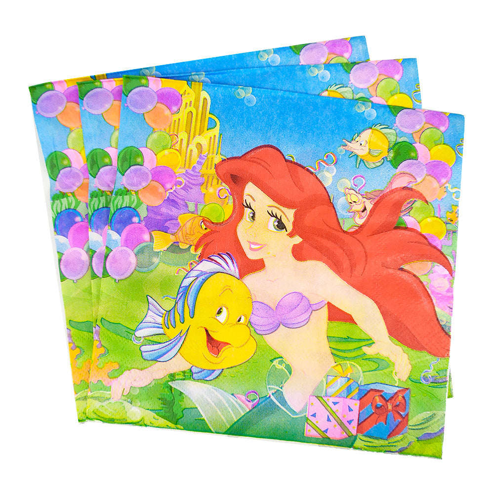 Napkins Mermaid themed for sale online in Dubai