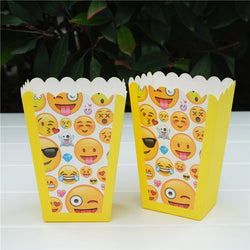 Popcorn boxes Emoji themed for sale online in Dubai