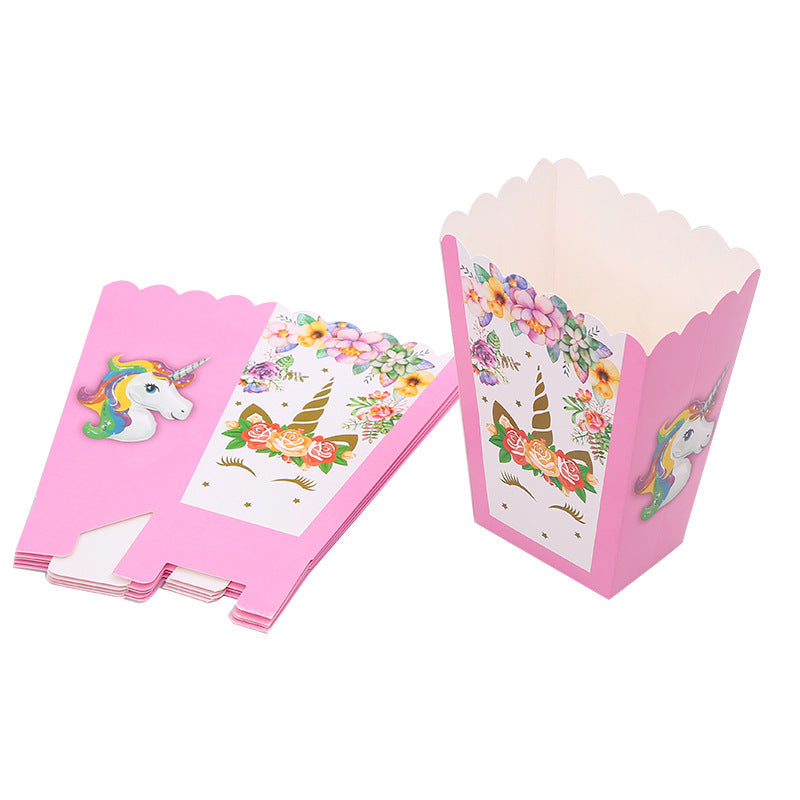 Popcorn Boxes Unicorn themed for sale online in Dubai