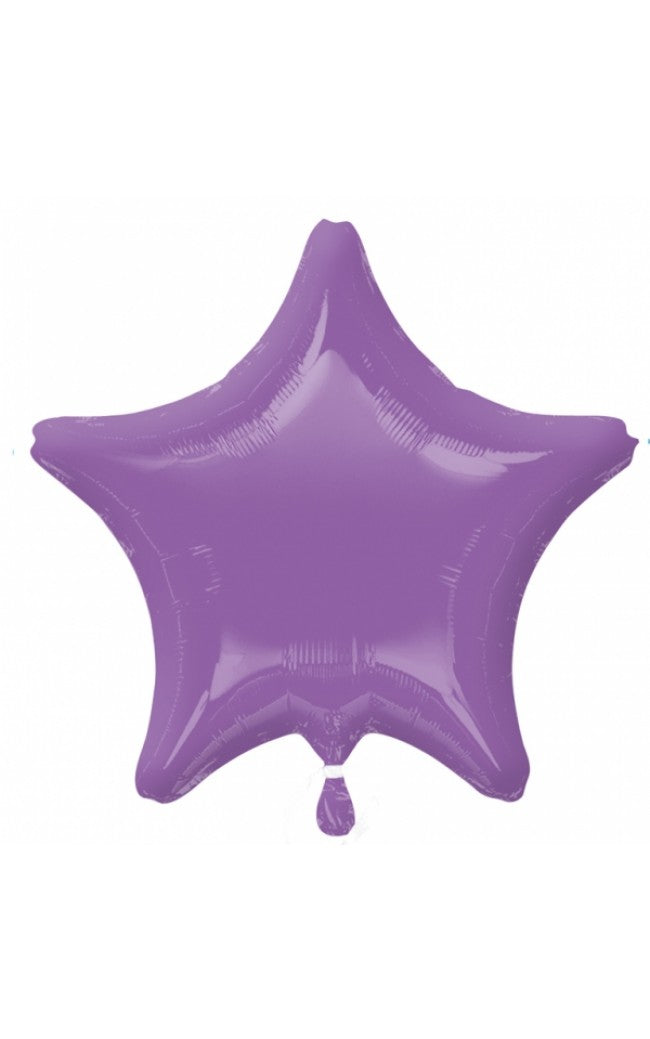 Lilac Color Star Shaped Balloon - 18