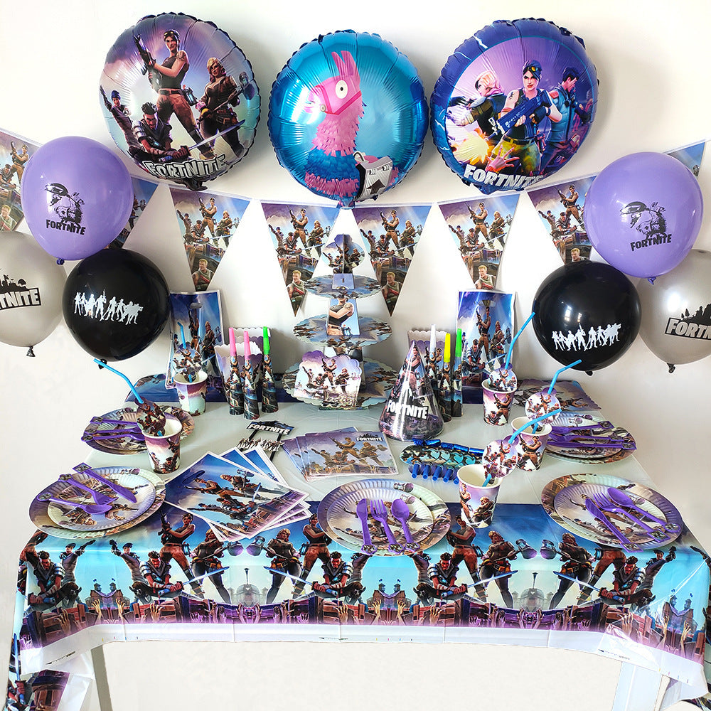 Fortnite themed party supplies for sale online in Dubai