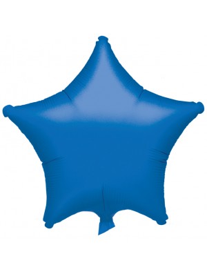 Blue Color Star Shaped Balloon - 18