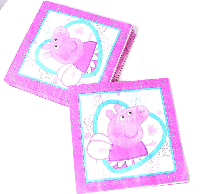 Tissue Napkins Peppa Pig themed for sale online in Dubai