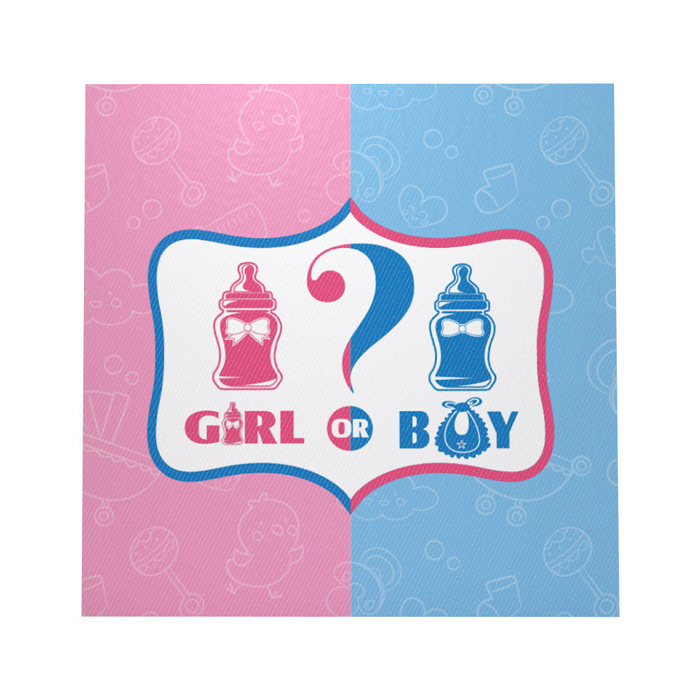 Tissue napkins gender reveal theme for sale online in Dubai