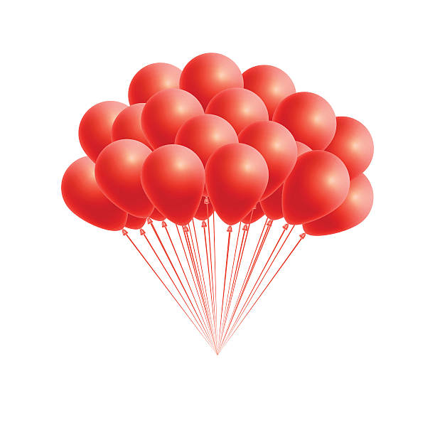 50 Red latex balloons - PartyMonster.ae