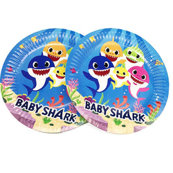 Paper plates  Baby Shark themed for sale online in Dubai