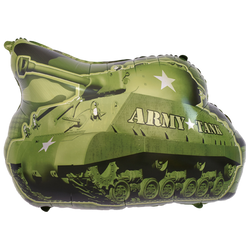 army tank foil balloon for sale online in Dubai