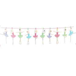 Ballerina Dancer Paper Bunting Garland