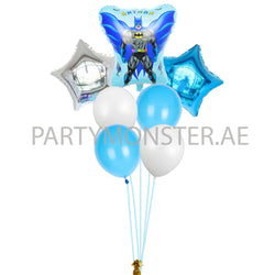 Batman birthday balloons bouquet - PartyMonster.ae