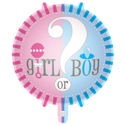 gender reveal foil balloon for sale online in Dubai