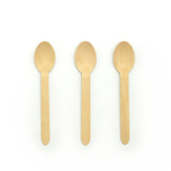 Disposable wooden spoons for sale online in Dubai