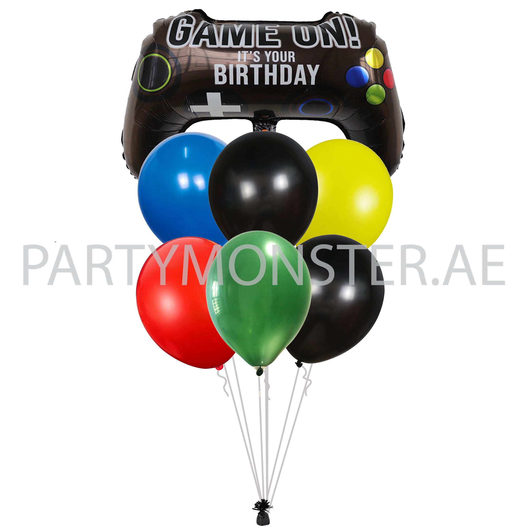 game on birthday balloons delivery all over Dubai