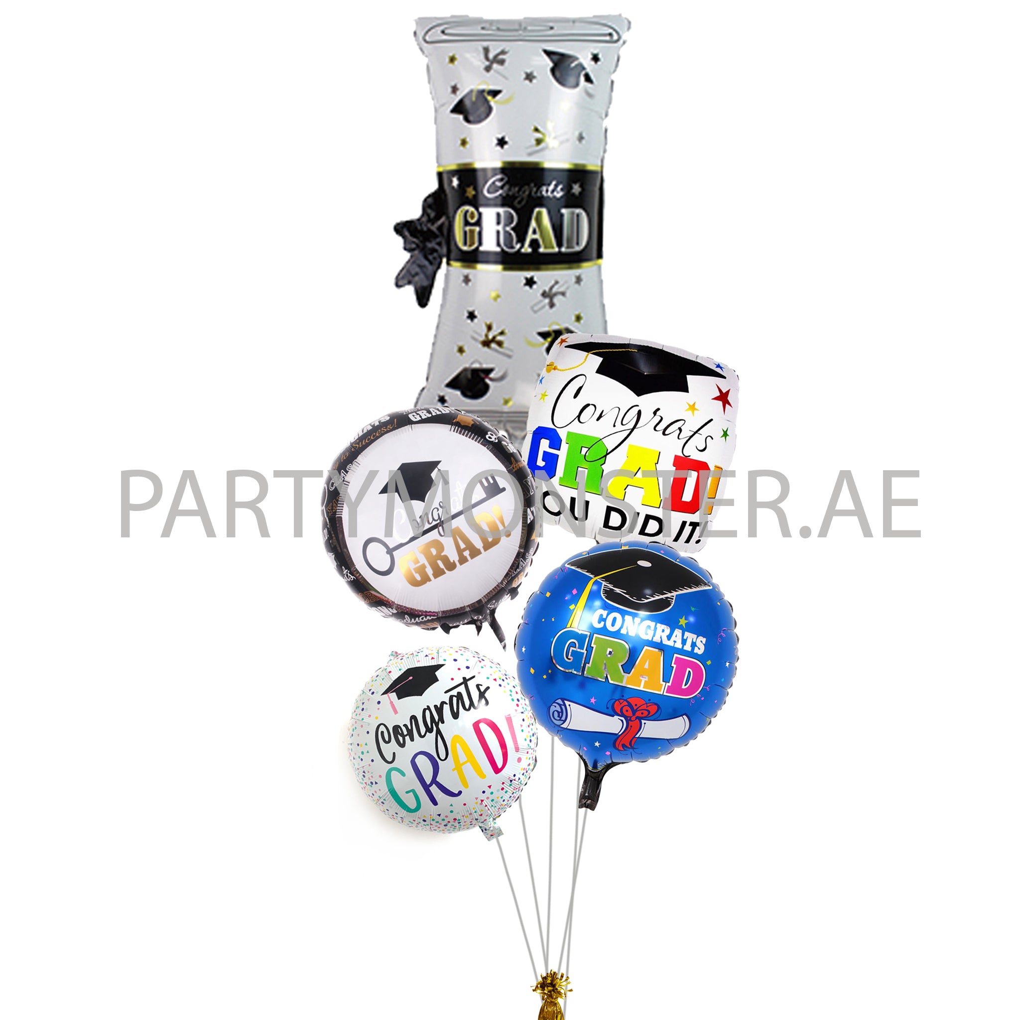 Graduation Degree Balloons Bouquet