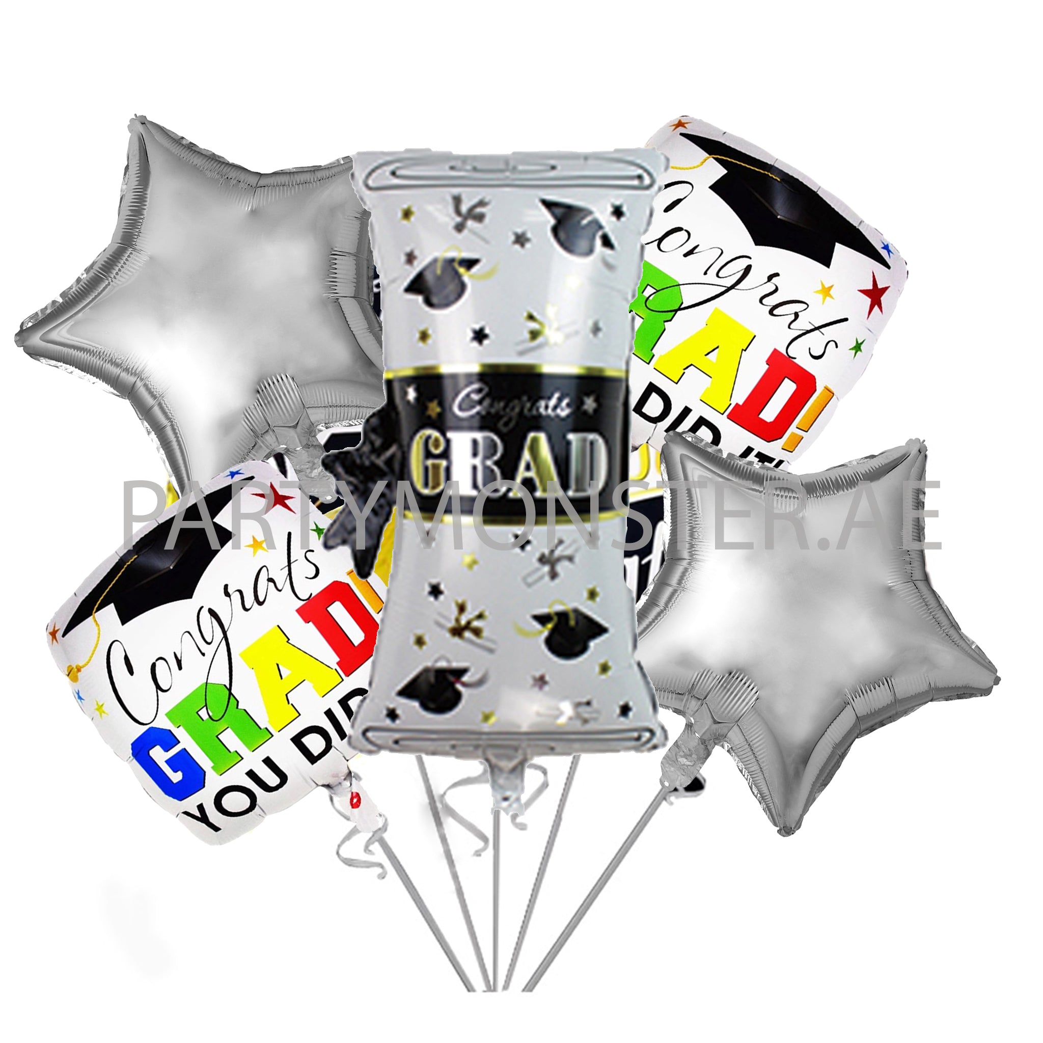 Graduation Degree Balloons Bouquet