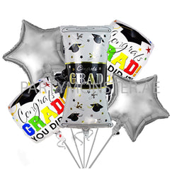 Graduation Degree Balloons Bouquet