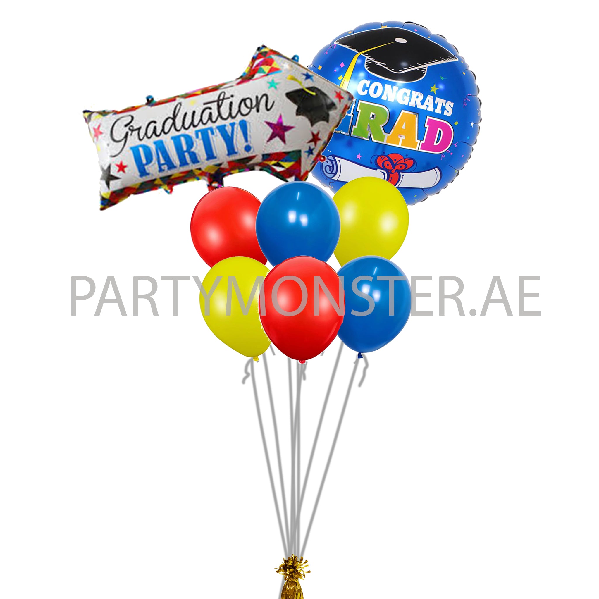 Graduation Party Balloons Bouquet