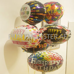 Birthday mix foil balloons bouquet - PartyMonster.ae