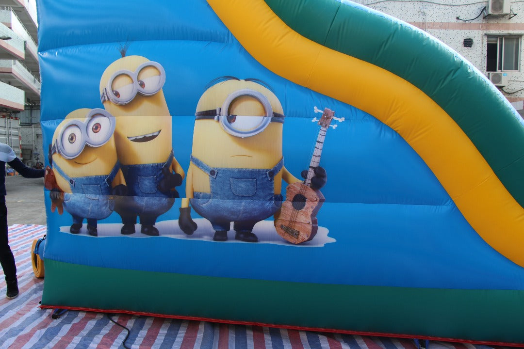 Minion Inflatable Slide - 6m - PartyMonster.ae