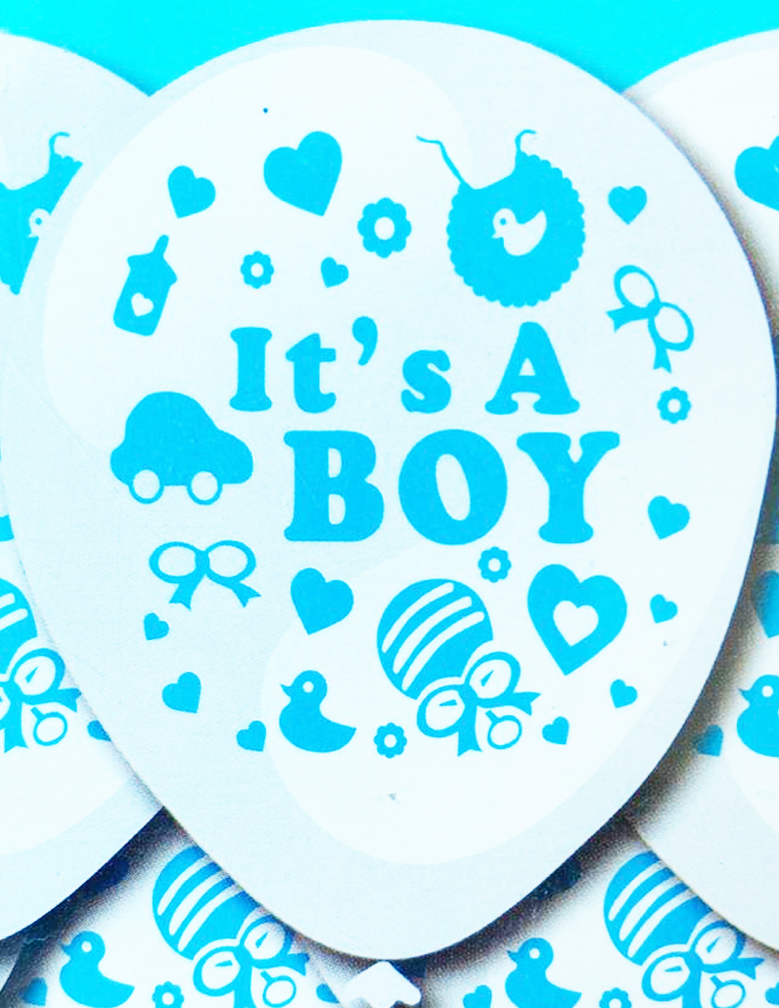 it's a boy latex balloon for sale online in Dubai