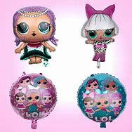 LOL Doll Family Round Foil Ballon 18in - PartyMonster.ae