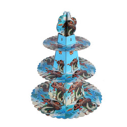 Moana cupcake stand- 3 tier - PartyMonster.ae