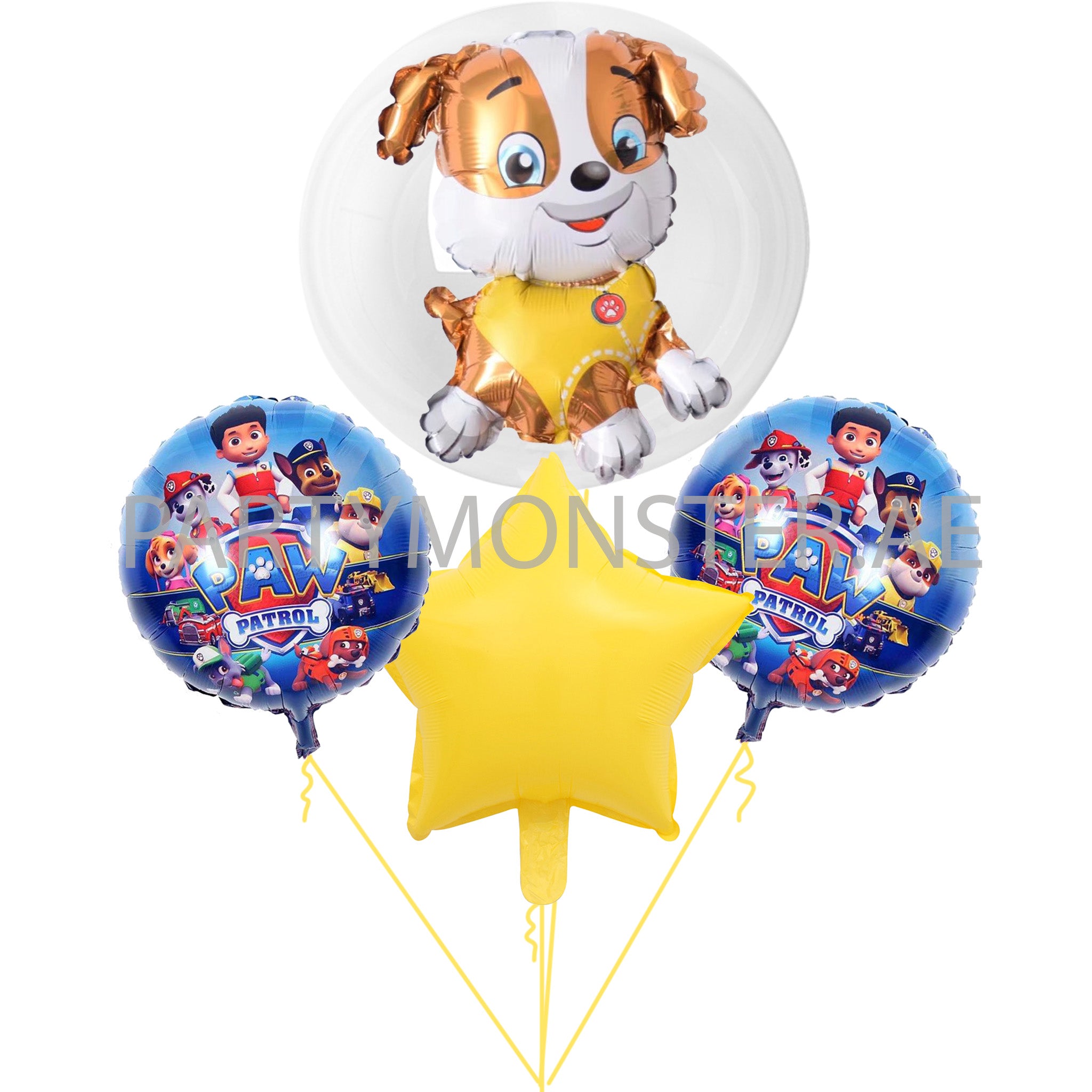 Paw Patrol Balloons Bouquet