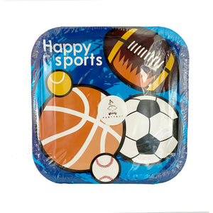 Sports Themed Paper Plates for sale in Dubai