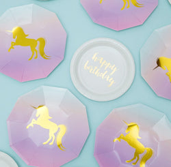 unicorn paper plates for sale in Dubai