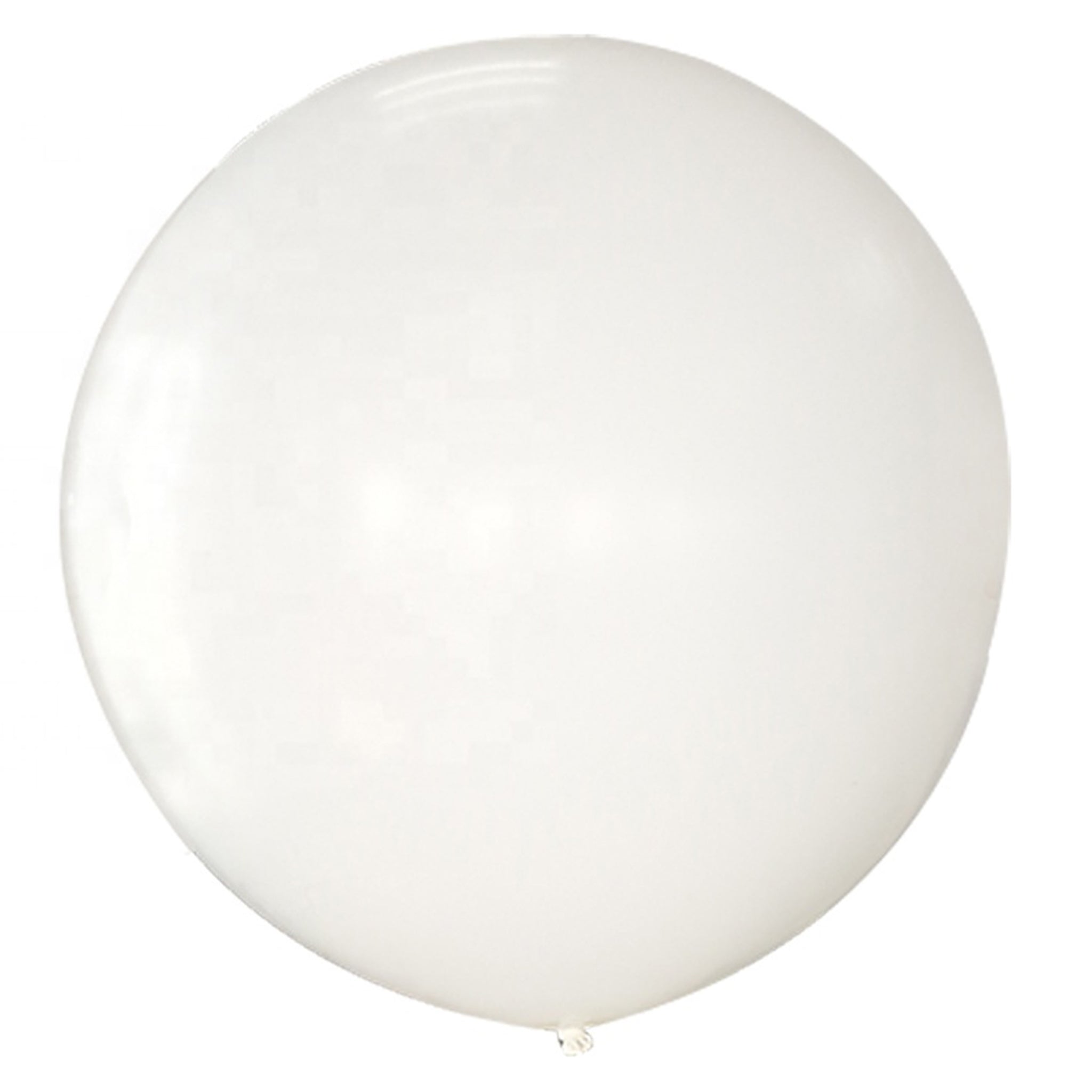 White 3 Feet Latex Balloon for sale online in Dubai