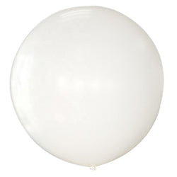 White 3 Feet Latex Balloon for sale online in Dubai