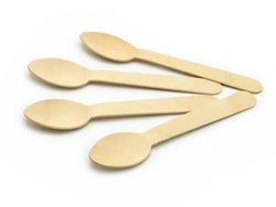 disposable wooden spoons for sale online in Dubai