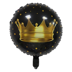 crown themed foil balloons for sale in Dubai