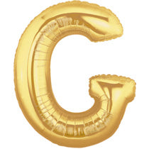 Letter G Golden Foil Balloon - 40in - PartyMonster.ae