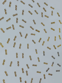 Golden graduation table top decoration confetti for sale online in Dubai